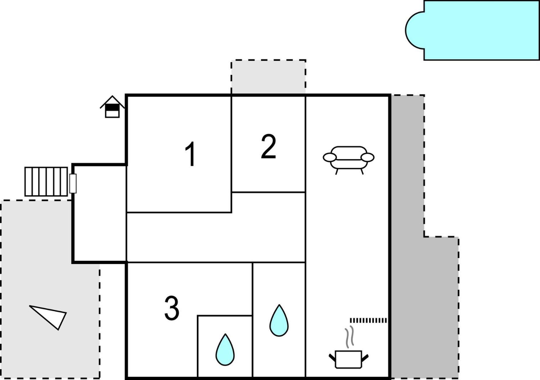 Nice Apartment In Plano With Kitchen ภายนอก รูปภาพ